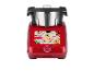 Robot de cuisine Monsieur Cuisine Smart rouge avec écran tactile.