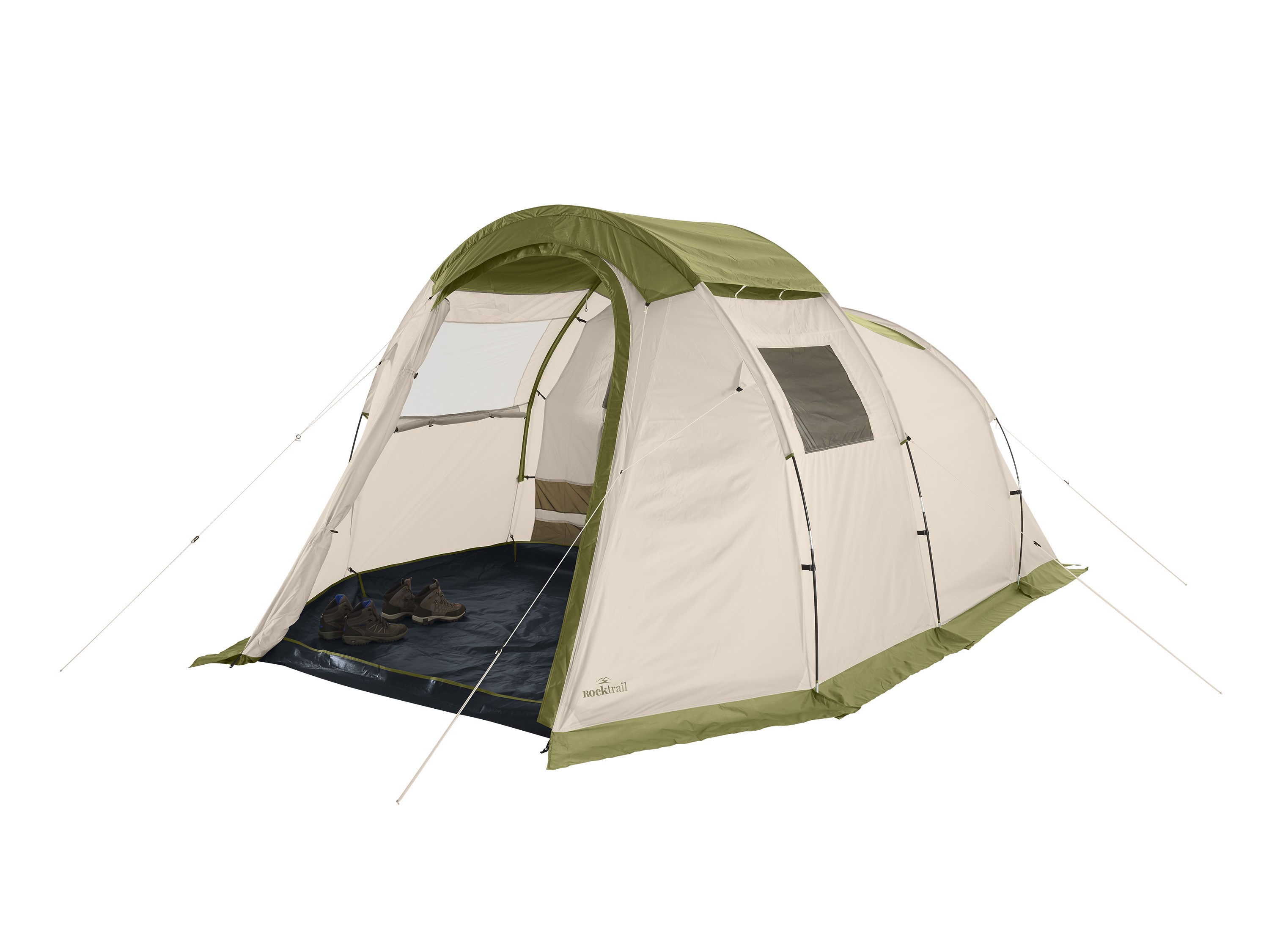 Rocktrail Tente de camping familiale, 4 personnes