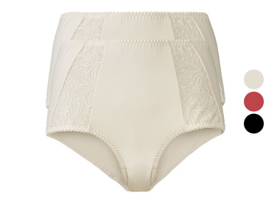 esmara® Lot de 2 culottes gainantes à dentelle femme