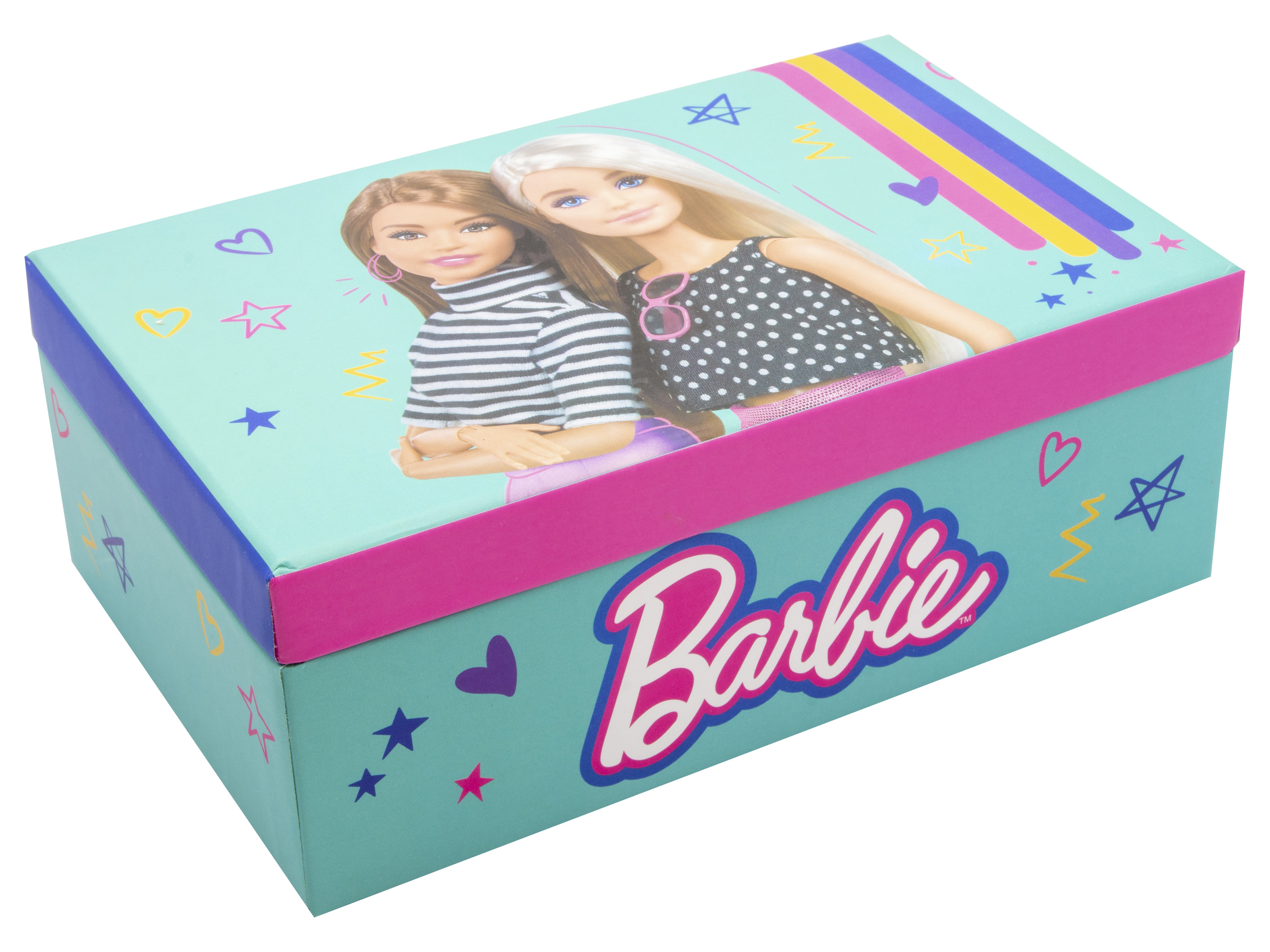 Joy Toy Boîte à bijoux Barbie avec accessoires