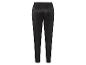 Pantalon noir avec taille élastique.