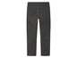 Pantalon cargo gris foncé avec plusieurs poches.