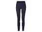 Legging thermique noir pour femme sur fond blanc.
