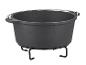 Marmite en fonte GSW Dutch Oven 24 cm avec support, vue latérale