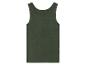 Débardeur homme simple, couleur vert foncé.