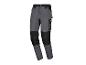 Pantalon de travail gris et noir avec plusieurs poches et genoux renforcés.