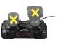 Chargeur double Parkside pour batteries d'outils électriques.