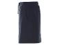 Jupe courte en molleton bleu marine.