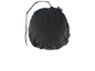 Sac de rangement noir avec cordon de serrage