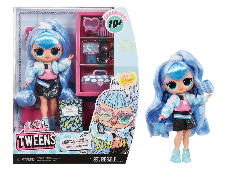 Une poupée LOL Surprise! Tweens, Ellie Fly, avec 10+ accessoires.