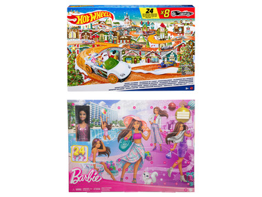 Barbie - Calendrier de l'Avent Barbie ou Hot Wheels