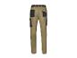 Pantalon de travail homme kaki et noir, vue arrière