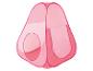 Tente de jeu pop-up rose pour enfants