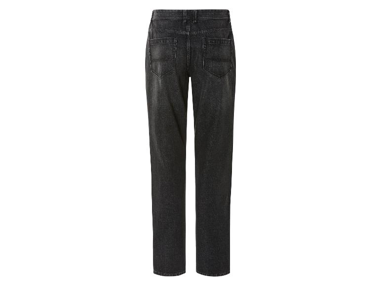 Jeans noirs, vue arrière.