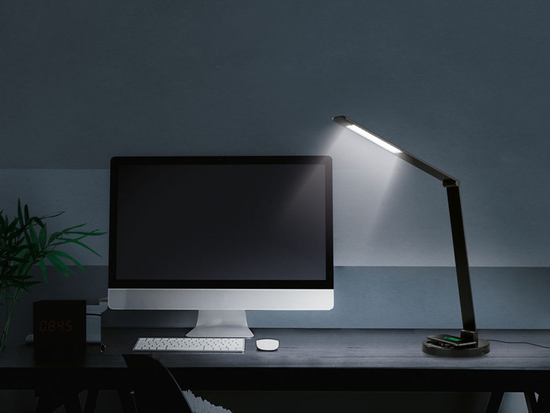 Aller en mode plein écran : LIVARNO home Lampe de bureau LED avec surface de charge, 6,2 W - Image 15
