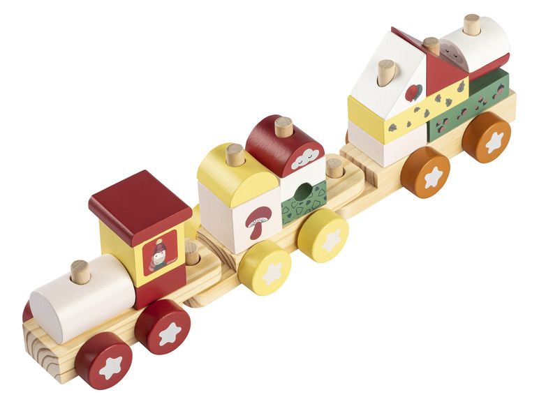 Aller en mode plein écran : lupilu® Jeu de motricité en bois - Image 33