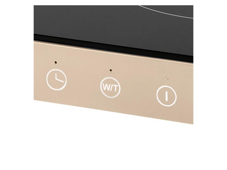 Double plaque de cuisson pliable