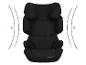 Un siège auto noir Cybex, modèle Solution X-Fix.