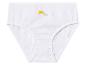 Culotte blanche avec un motif d'étoile et d'arc-en-ciel.