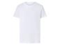 T-shirt blanc basique à manches courtes pour homme