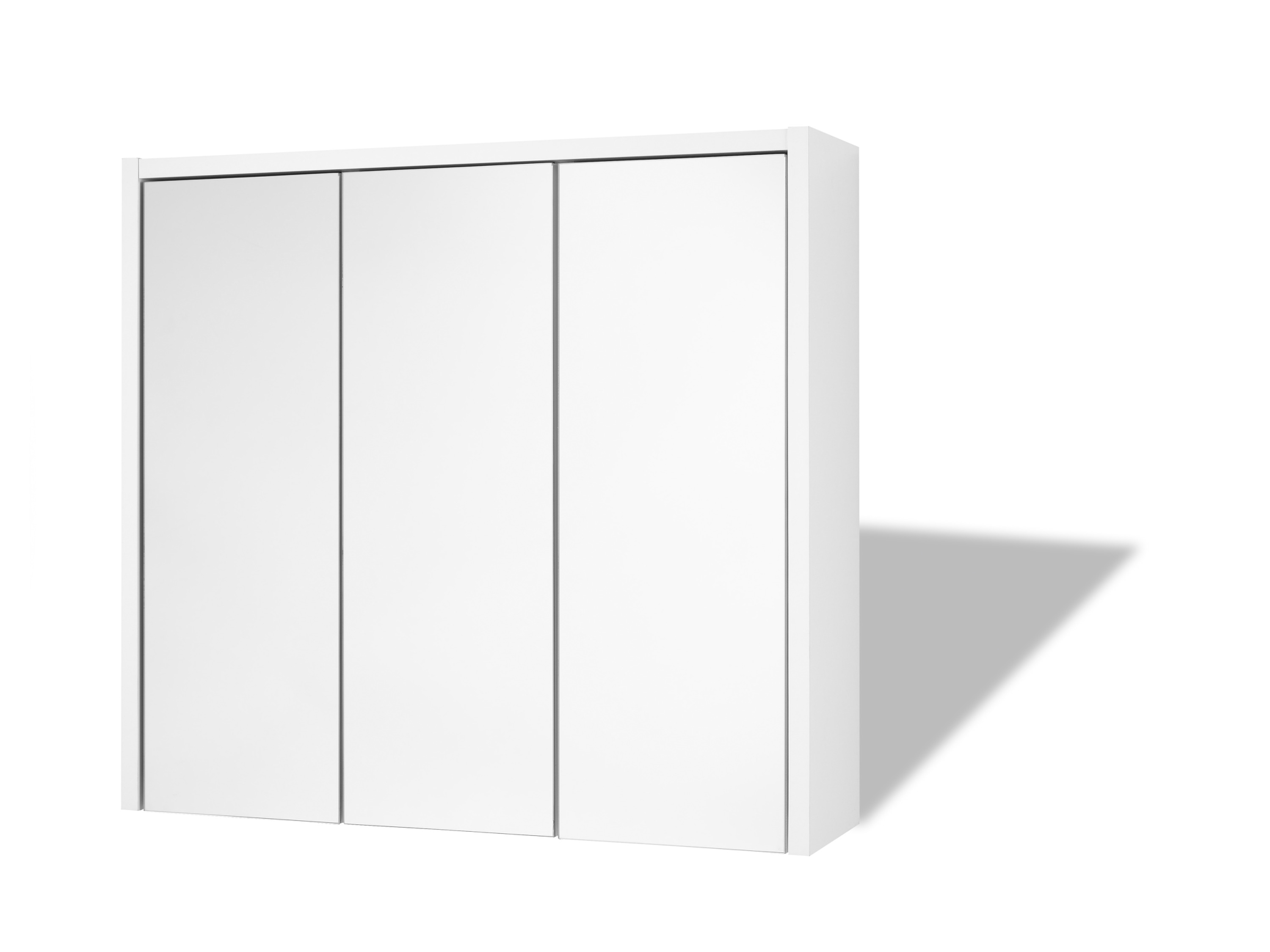 LIVARNO home Armoire de toilette miroir Oslo, 65 x 60 x 17 cm, blanche