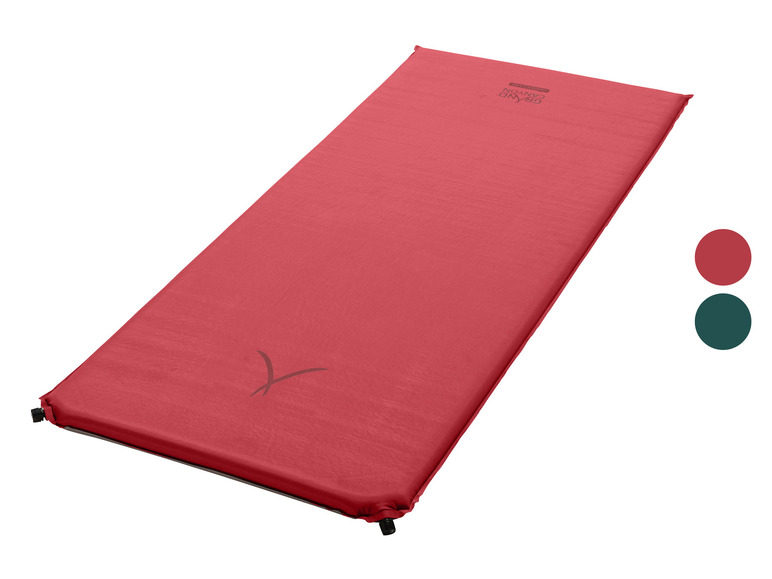 Un matelas pneumatique rouge de Grand Canyon.