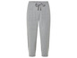Pantalon de survêtement gris avec cordon.