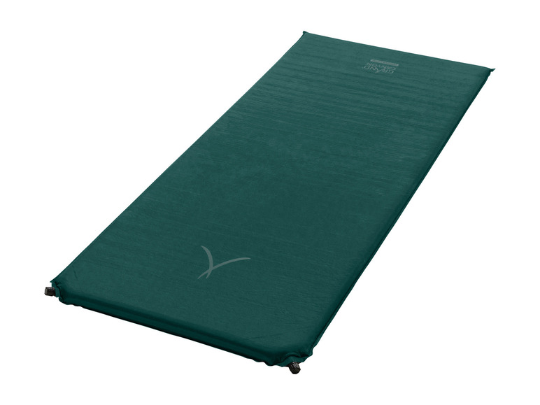 Un matelas de camping Grand Canyon vert.
