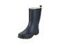 Bottes de pluie bleu marine avec doublure blanche et semelle noire