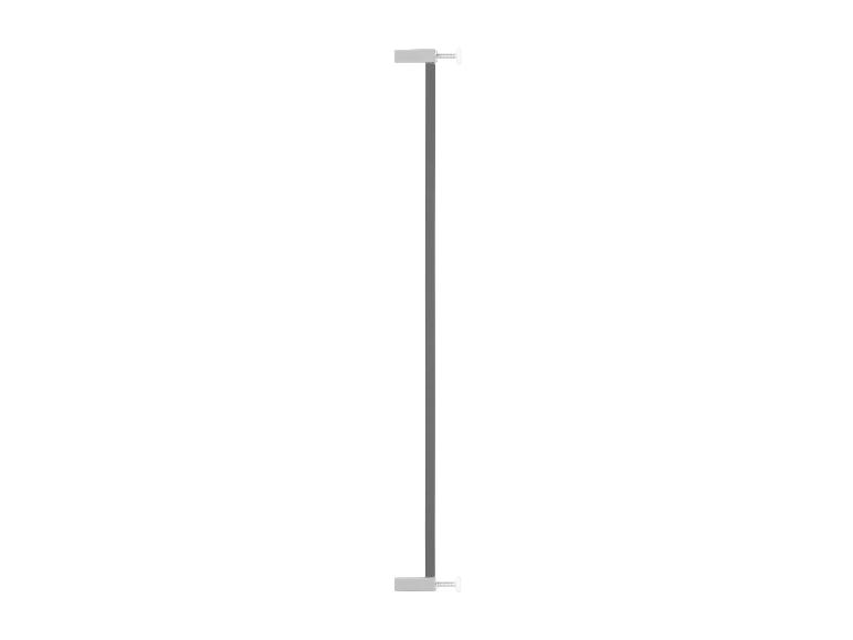 Image d'une clôture métallique verticale.