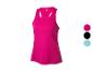 Débardeur Crivit rose pour sport, disponible en plusieurs couleurs.