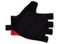 Gants de vélo noirs sans doigts.