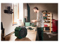 Un radiateur électrique Parkside vert dans un atelier.
