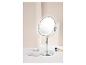 Miroir de maquillage lumineux sur pied, avec cosmétiques Cien.