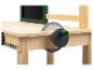 Banc de travail en bois pour enfants avec une scie et le logo Parkside.