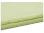 Tapis de bain doux de couleur vert clair.
