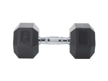 CRIVIT - Haltère hexagonal, 12,5 kg 