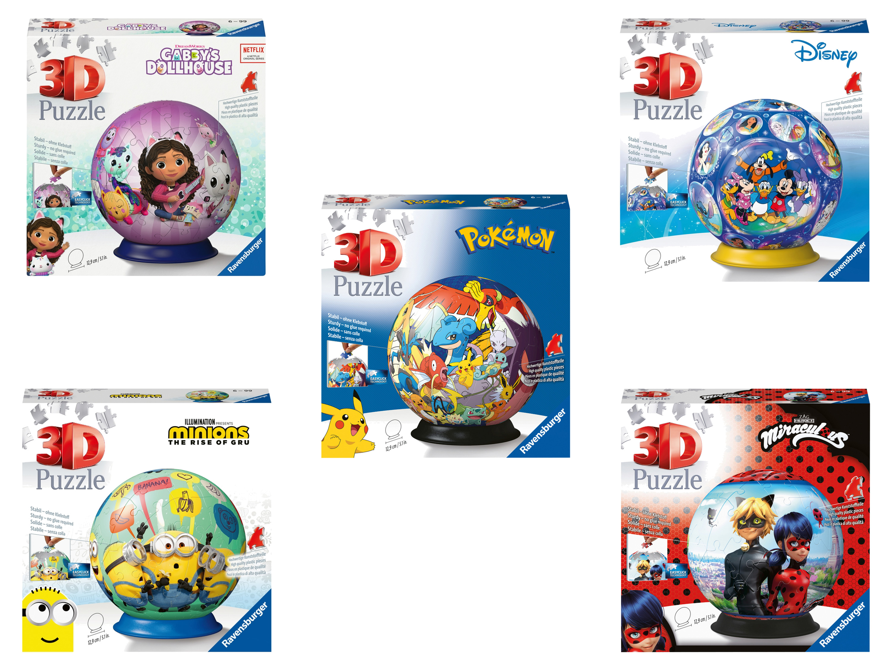Ravensburger Puzzle 3D, Ø 19 cm
