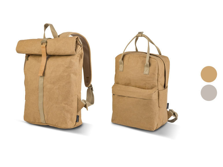 Aller en mode plein écran : Sac à dos, en papier kraft - Image 1
