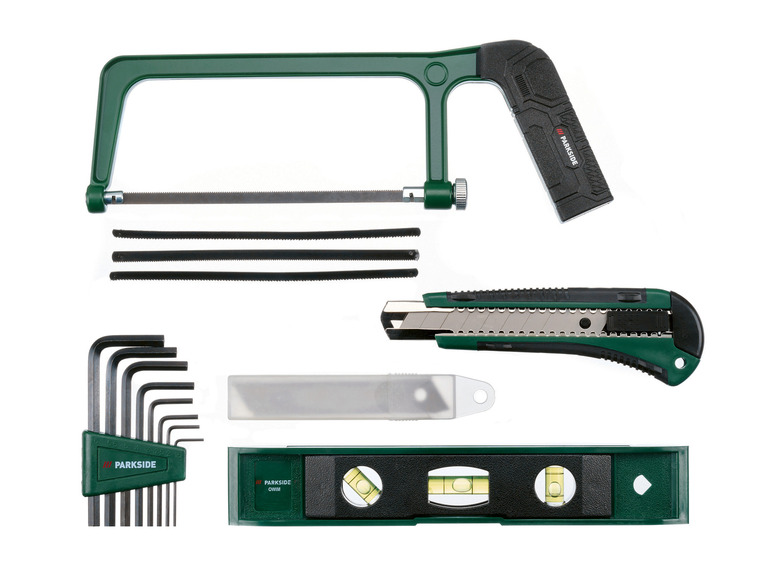 DURHAND Caisse Boite à Outils En Métal Transportable Avec 3 Poignées, 2 Loquets, Dim. 50L X 26l X 18,5H Cm, Bleu | France