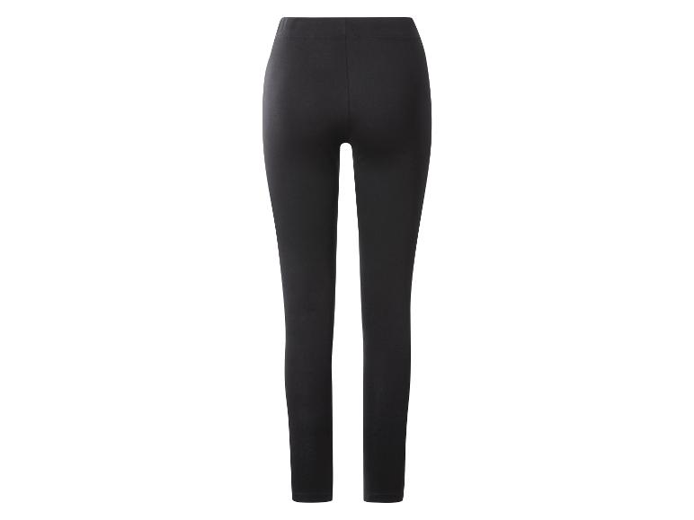 Legging noir pour femme, vue arrière