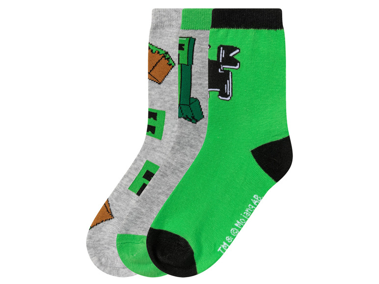 Lot de 3 paires de chaussettes garçon 2