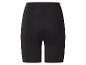 Short cycliste noir taille haute pour femme