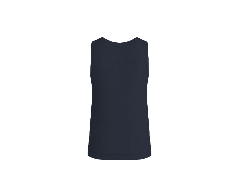 Débardeur homme bleu marine, vue de dos