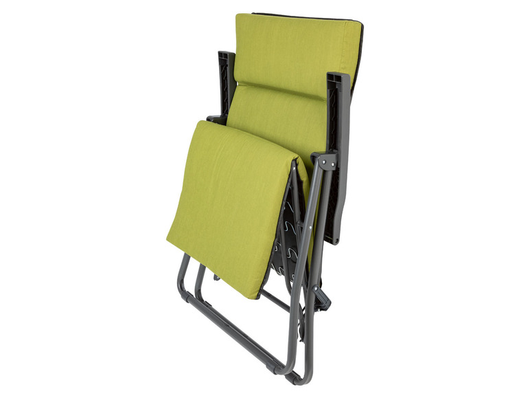 Aller en mode plein écran : LIVARNO home Fauteuil relax avec revêtement, vert/anthracite - Image 5