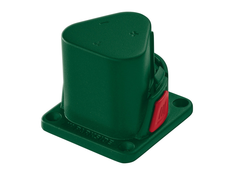 Prise verte avec interrupteur rouge, marque Parkside