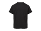 Un t-shirt noir, vue de dos.