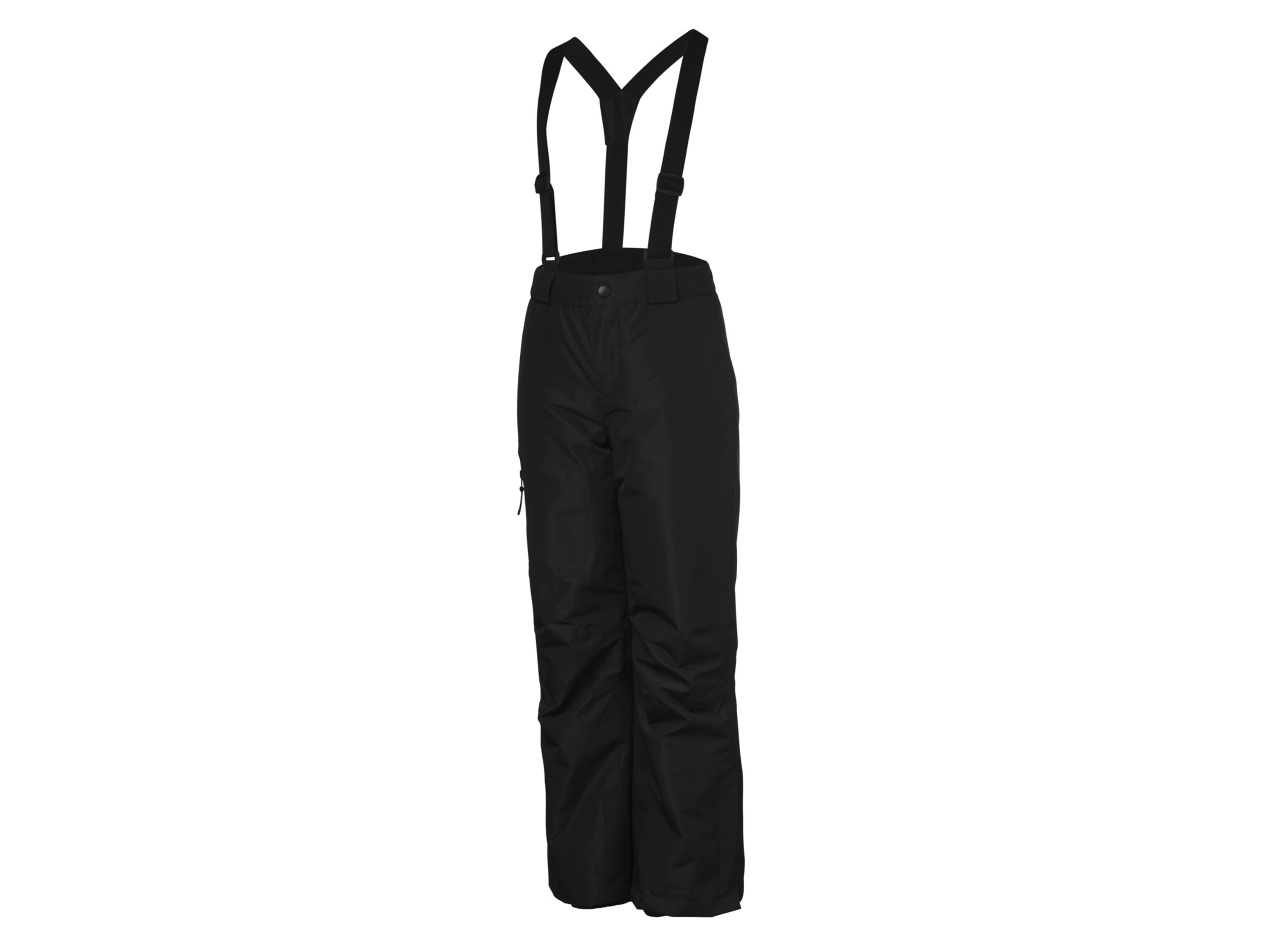 CRIVIT Pantalon de ski enfant (6-8 ans, noir)