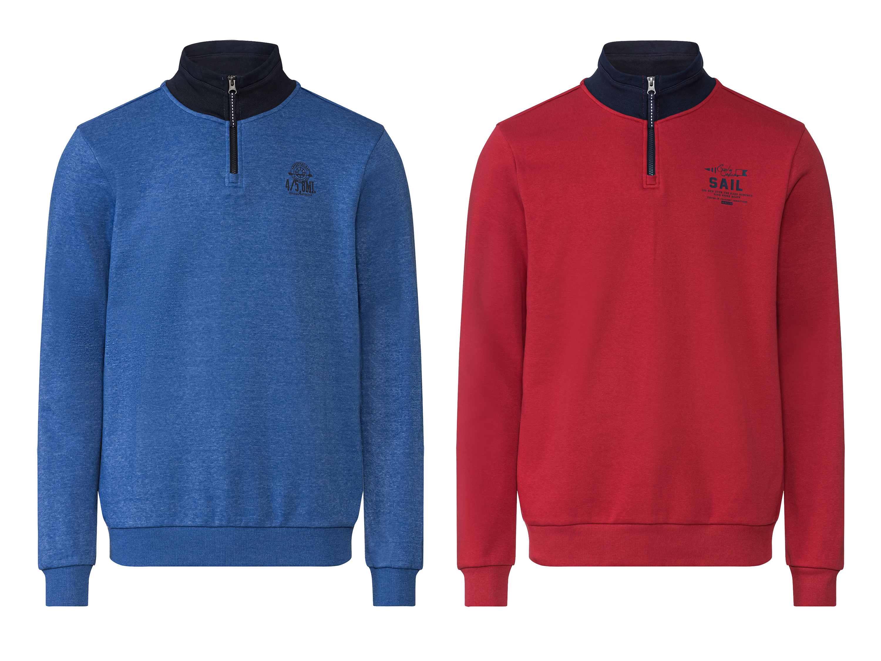 LIVERGY® Sweat col camionneur homme