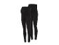 Deux paires de leggings de maternité noirs.